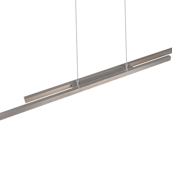 Závesné LED svietidlo ODIO matný nikel 4