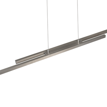 Závesné LED svietidlo ODIO matný nikel 6