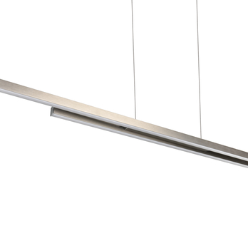 Závesné LED svietidlo ODIO matný nikel 7