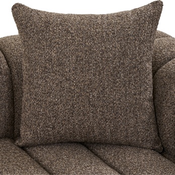 Sedacia súprava OERURO ľavá, hnedá 6