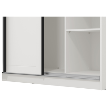 Šatníková skriňa OFELIA biela 4