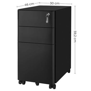 Kontajner OFFICE čierna 6