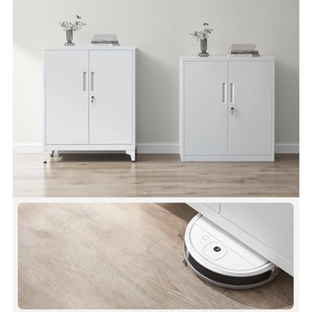 Skriňa do pracovne OFFICE biela 4