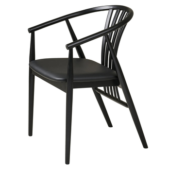 Jedálenská stolička OGESTAN čierna 3