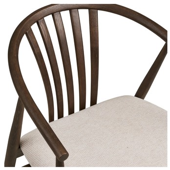 Jedálenská stolička OGESTAN tmavohnedá 5