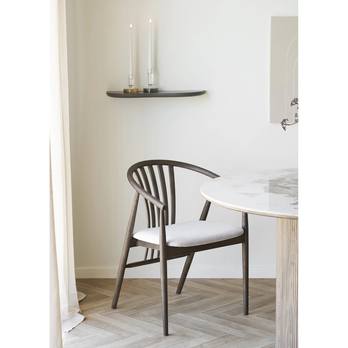 Jedálenská stolička OGESTAN tmavohnedá 6