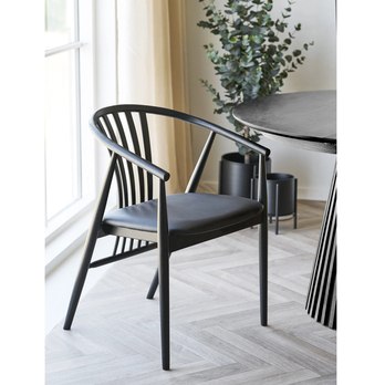 Jedálenská stolička OGESTAN čierna 1