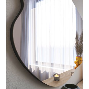 Zrkadlo OHHO čierna 5