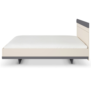 Spálňová zostava OJSA II šampanské/sivá, 160x200 cm 2