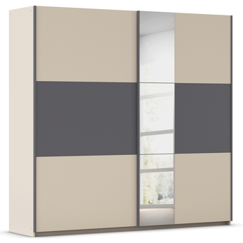 Spálňová zostava OJSA II šampanské/sivá, 160x200 cm 4