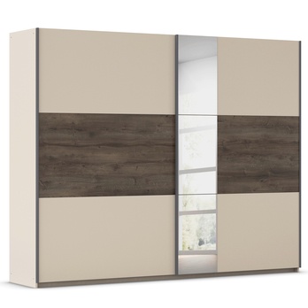 Šatníková skriňa OJSA IV šampanské/dub atlantic tmavý 2