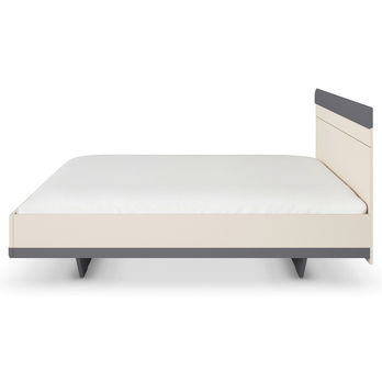 Posteľ OJSA šampanské/sivá, 180x200 cm 3