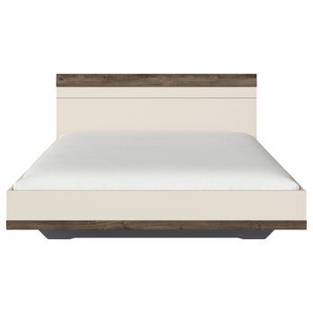 Posteľ OJSA šampanské/dub atlantic tmavý, 180x200 cm 2