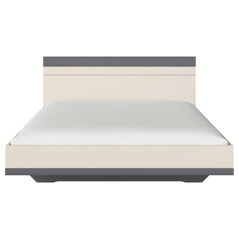 Posteľ OJSA šampanské/sivá, 180x200 cm 2