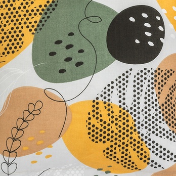 Obrus OKRUHLIAKY béžová, 120x140 cm 2