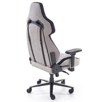 Herná stolička OLASTIR sivá/čierna 4