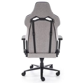 Herná stolička OLASTIR sivá/čierna 5