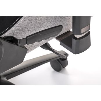 Herná stolička OLASTIR sivá/čierna 6