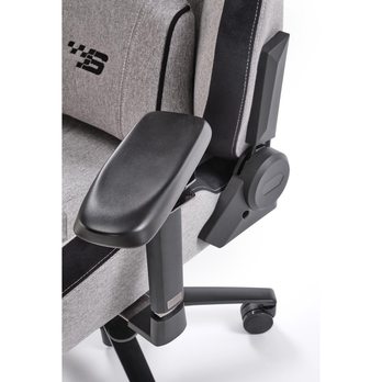 Herná stolička OLASTIR sivá/čierna 7