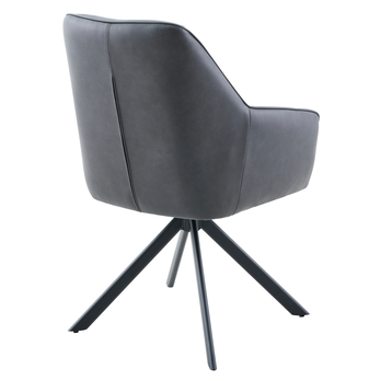 Jedálenská stolička OLENA antracitová 3