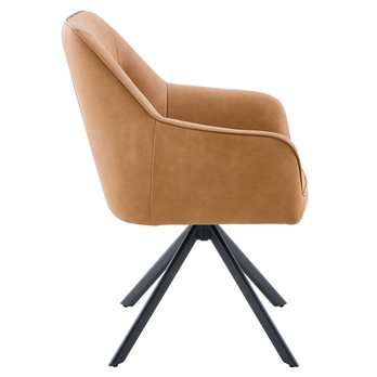 Jedálenská stolička OLENA hnedá 4