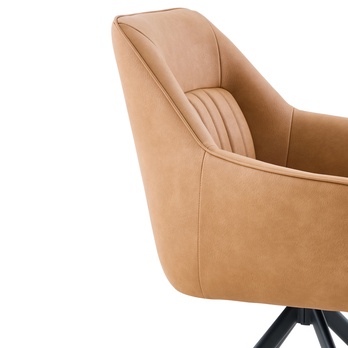 Jedálenská stolička OLENA hnedá 6