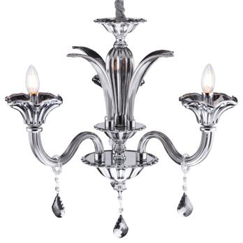 Závesné svietidlo OLENNA 2 chróm/sklo 1