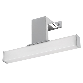 Kúpeľňové nástenné LED svietidlo OLIRO strieborná, šírka 20 cm 3