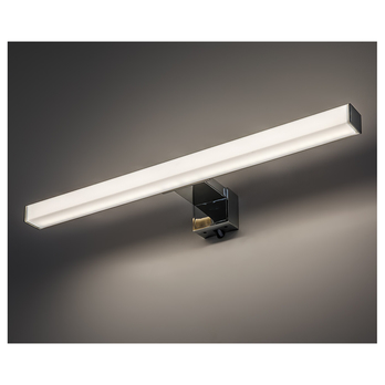 Kúpeľňové nástenné LED svietidlo OLIRO strieborná, šírka 40 cm 2