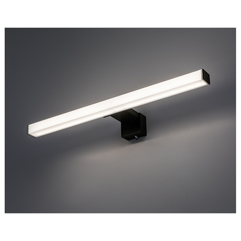 Kúpeľňové nástenné LED svietidlo OLIRO čierna, šírka 40 cm 2