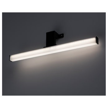 Kúpeľňové nástenné LED svietidlo OLIRO čierna, šírka 40 cm 5