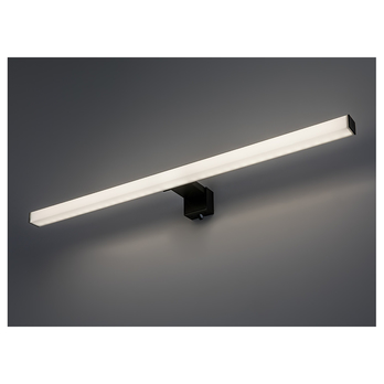 Kúpeľňové nástenné LED svietidlo OLIRO čierna, šírka 60 cm 2