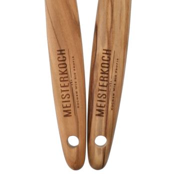 Šalátový príbor OLIVE 2 ks, olivové drevo 4