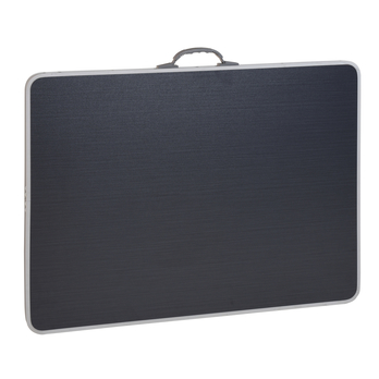 Kempingový stolík OLIVE sivá/strieborná 1