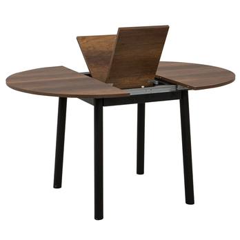 Jedálenský stôl OLIVE orech/čierna 2