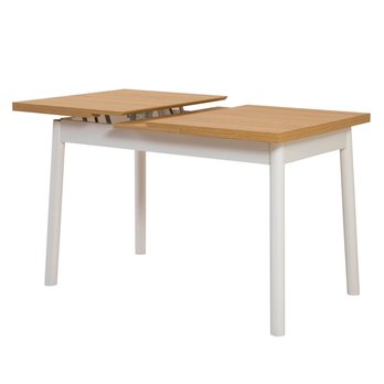 Jedálenský stôl OLIVER biela/prírodná 5