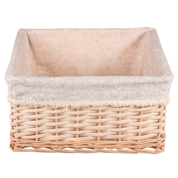 Košík s látkou OLIVIER II šírka 52 cm 2