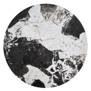 Konferenčný stolík OLIXONDRO čierny mramor/čierna, sada 2 ks 7