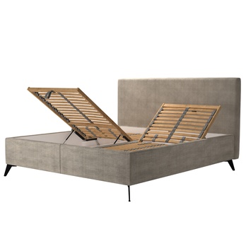 Posteľ s polohovacím roštom OMAHA 1 béžová, 180x200 cm 1