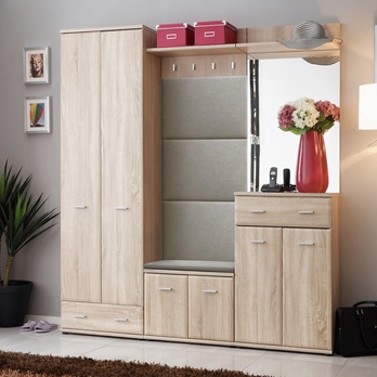 Predsieňová skriňa OMARU 2 dub sonoma 1