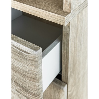 Predsieňová zostava OMARU 2 dub sonoma/béžová 1