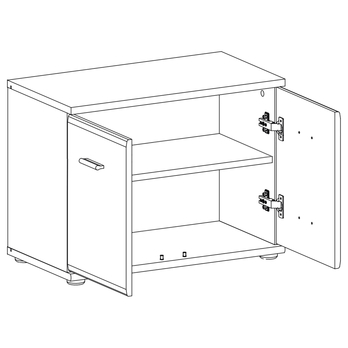 Lavica na topánky OMARU dub sonoma 6