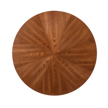 Jedálenský stôl OMODIU orech/čierna 1