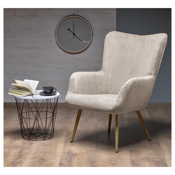 Kreslo OMORU krémová 1