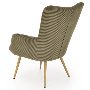 Kreslo OMORU olivová 5