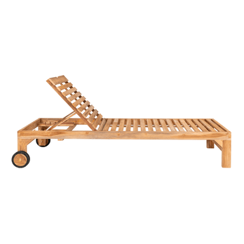 Záhradné ležadlo ONDURRO teak 2