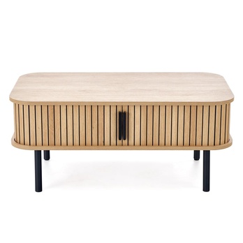 Konferenčný stolík ONGILANO prírodná/čierna 2