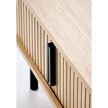 Konferenčný stolík ONGILANO prírodná/čierna 9