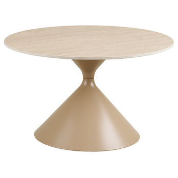 Konferenčný stolík ONNICY I travertín/piesková 2