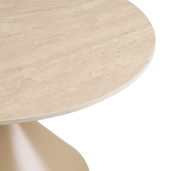 Konferenčný stolík ONNICY I travertín/piesková 3